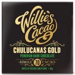 Willie's Peruvian 70 Chulucanas Chocolate Bar