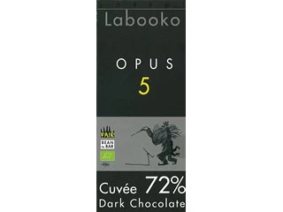 Zotter, Labooko Opus 5, 2022, 72% Dark Chocolate Bar - Image 2