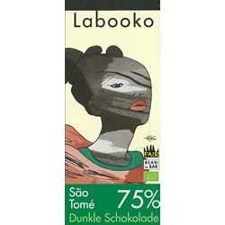 Zotter, Labooko Sao Tome, 75% Dark Chocolate Bar