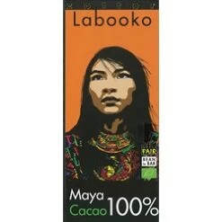Zotter, Labooko Maya Cacao, 100% Dark Chocolate Bar